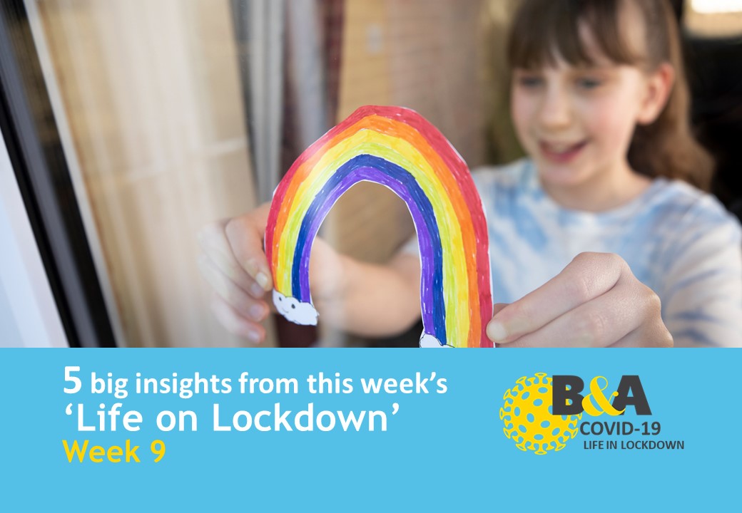 Week 9 from our 5 big insights from ‘Life on Lockdown’
