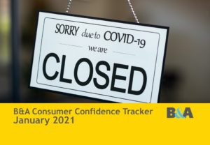 B&A Consumer Confidence Tracker, January 2021