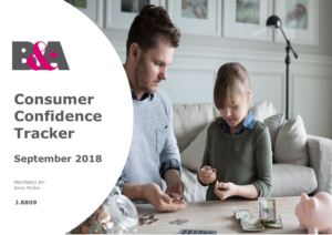 Consumer Confidence Tracker September 2018