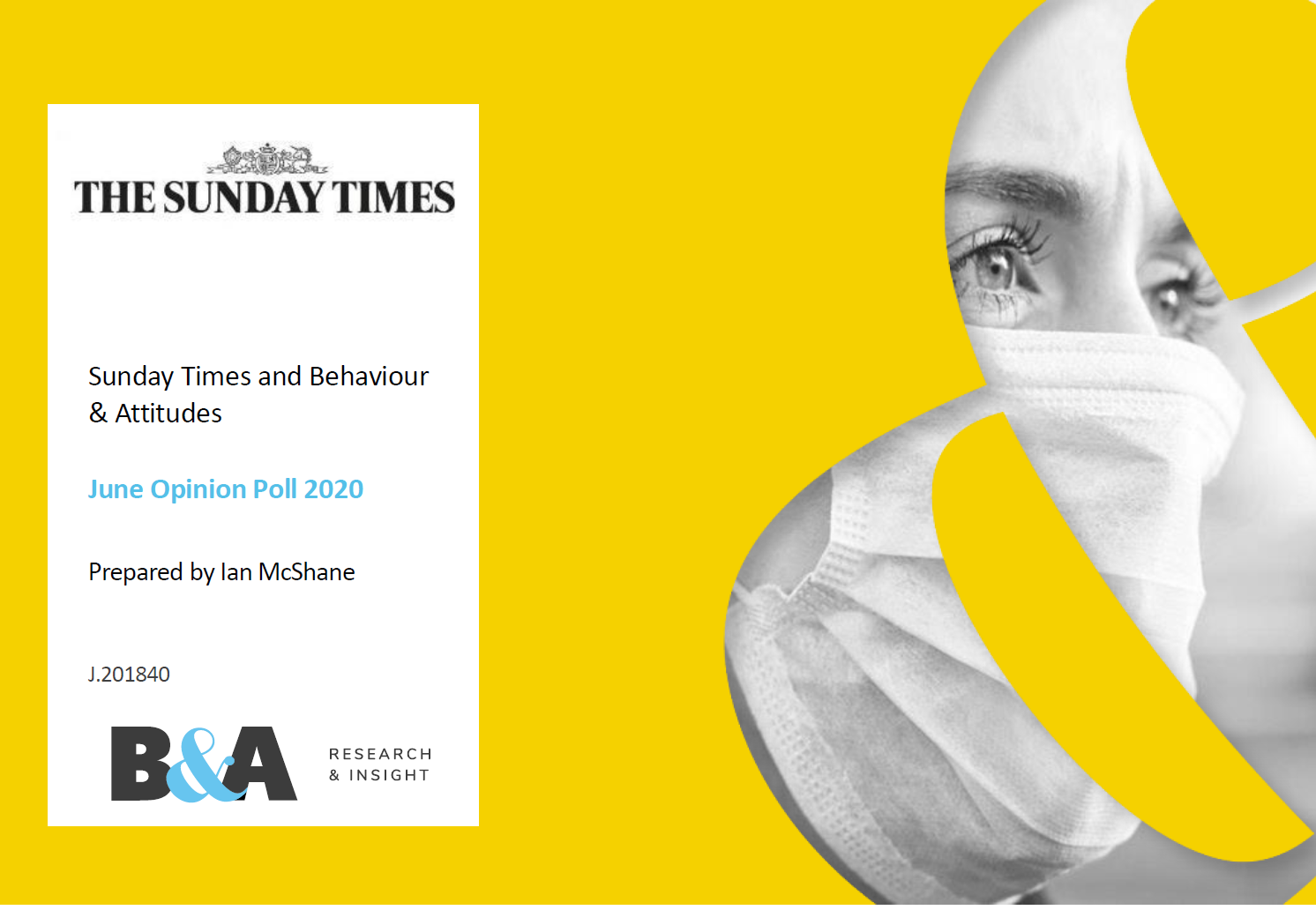 Sunday Times / Behaviour & Attitudes Poll June 2020